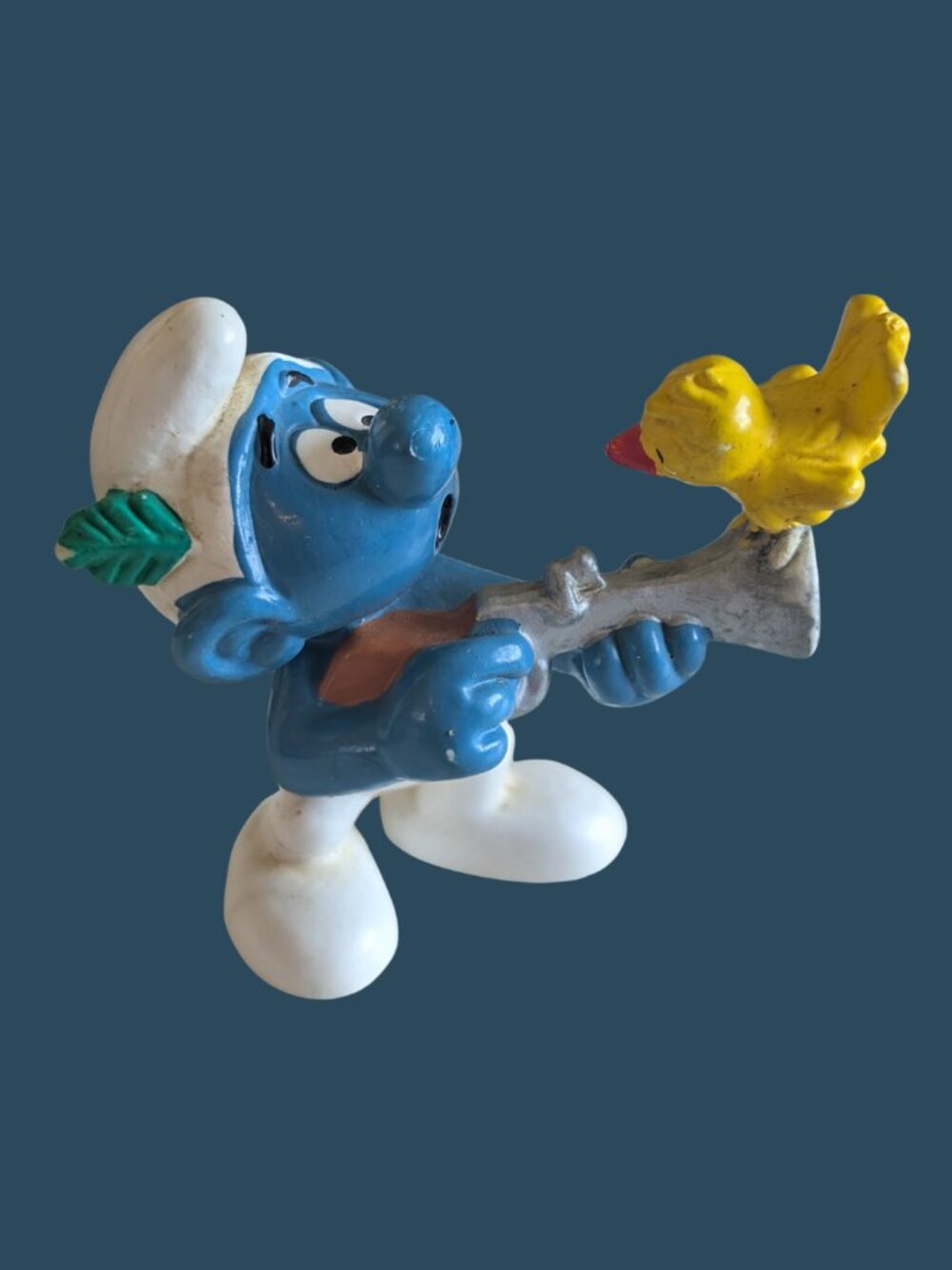 Smurf Hunter 20106 Vintage Bully/Schleich PVC Figure